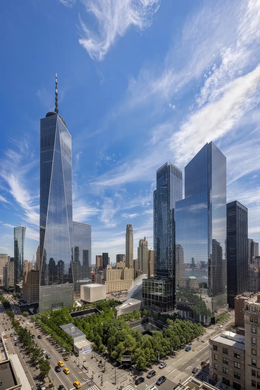 World Trade Center - One World Trade, Three World Trade, Four World Trade, 7 World Trade, World Trade Center