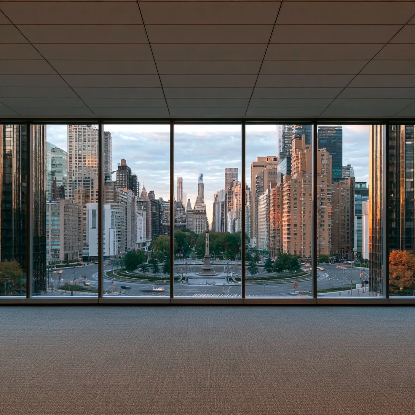 Office space in Columbus Circle