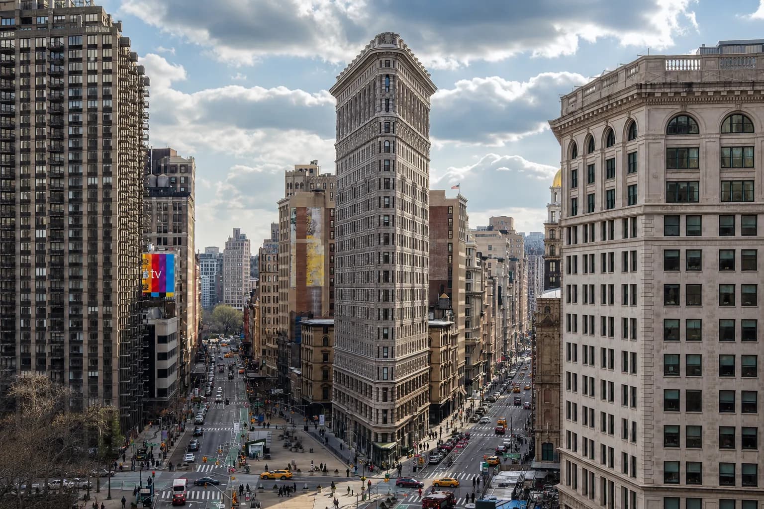 The Flatiron Building at Madison Square, Manhattan